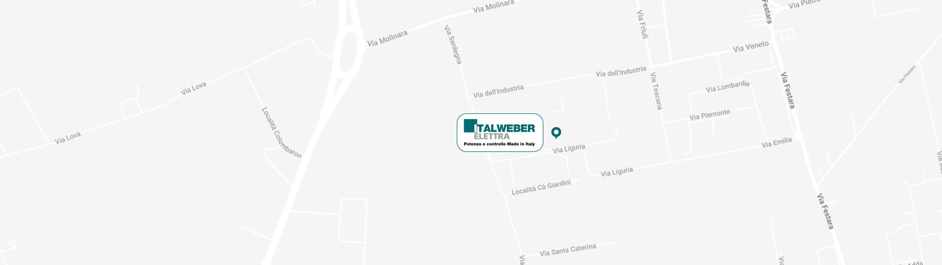 Mappa Lugagnano di Sona Italweber Elettra 3840x1080